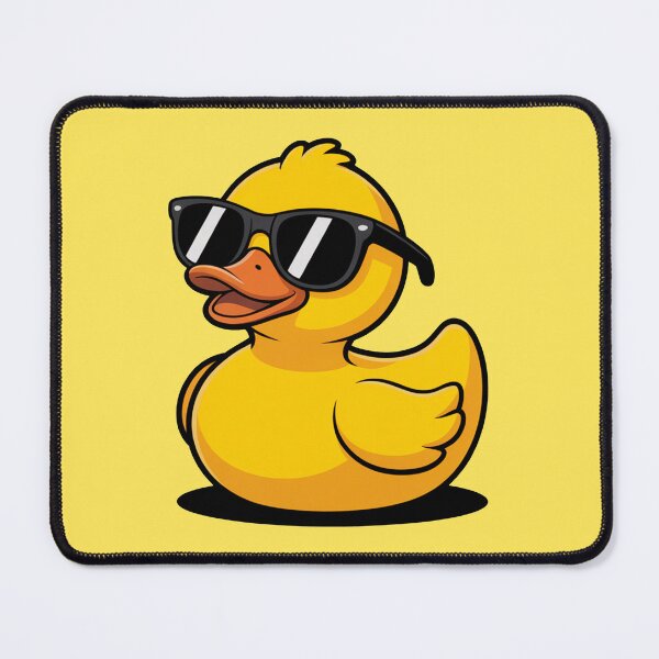 Item preview, Cool Rubber Duck With Sunglasses Cartoon designed and sold by MonkiFlipp.