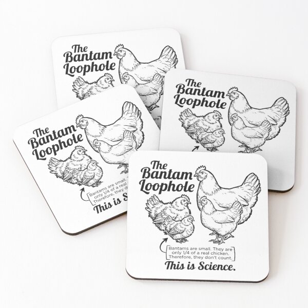 Item preview, The Funny Bantam Chicken Loophole designed and sold by guitarchalk.