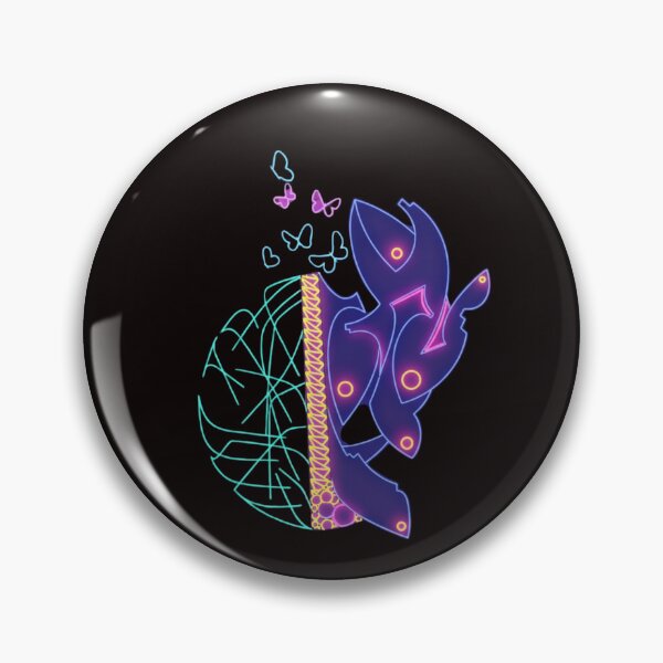 Item preview, Neon Fish & Butterfly Dreamscape designed and sold by Color for Balance .