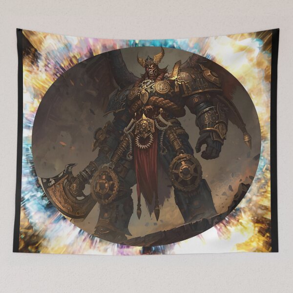Item preview, Ferron – Iron War God designed and sold by BandGTees.