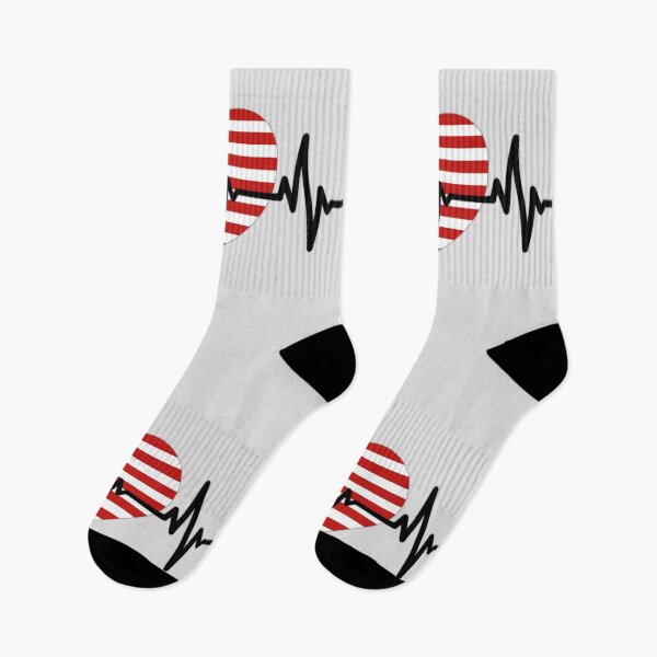 Item preview, Heartbeat of America – Patriotic Heart Design designed and sold by mashmosh.