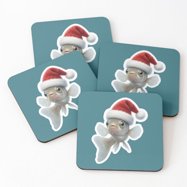 Item preview, Festive guppy in the Christmas ocean designed and sold by DAGHO.