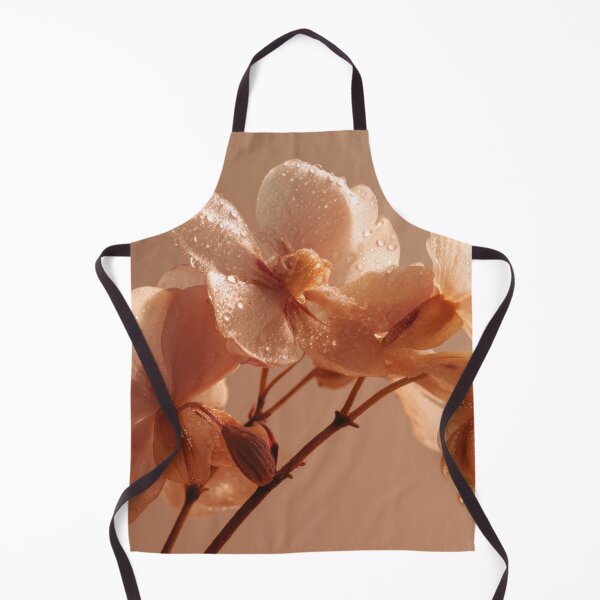 Item preview, Delicate flowers with water droplets designed and sold by anytka.