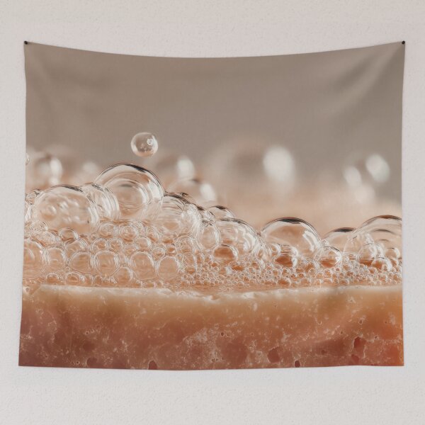 Item preview, Bubbles rising from a soap surface designed and sold by anytka.