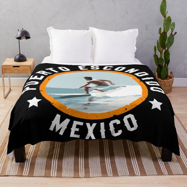 Item preview, Puerto Escondido - Mexico (with White Lettering) designed and sold by VelvetRoom.