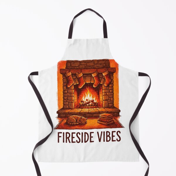 Item preview, FIRESIDE VIBES Cozy Winter Hearth designed and sold by Quillway.