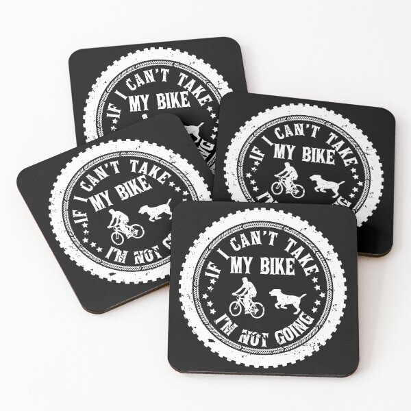 Item preview, If I Can’t Take My Bike I’m Not Going – Funny Cycling Quote designed and sold by karibov.