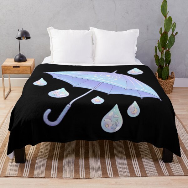 Item preview, The Umbrella That Remembers Rain – Magical Anime Memory Raindrop Art designed and sold by Vrixat.