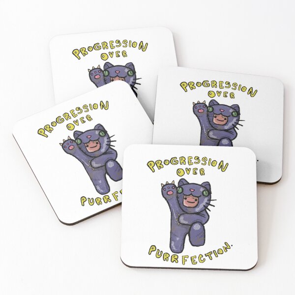 Item preview, Progression Over Purrfection designed and sold by TheoRipper.