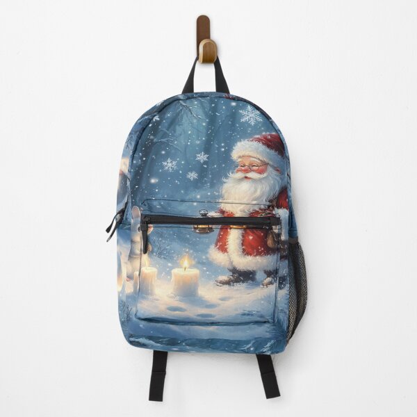 Item preview, Santa Claus and Little Winter Mouse – Cute Christmas Illustration designed and sold by AmetistLight.