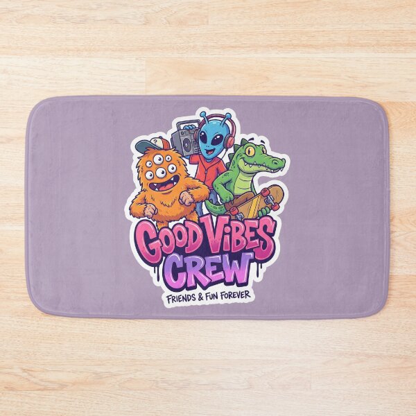 Item preview, Good Vibes Crew: The Funky Trio designed and sold by AwesomeBeyondLimits.