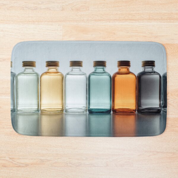 Item preview, Line of colorful glass bottles designed and sold by anytka.