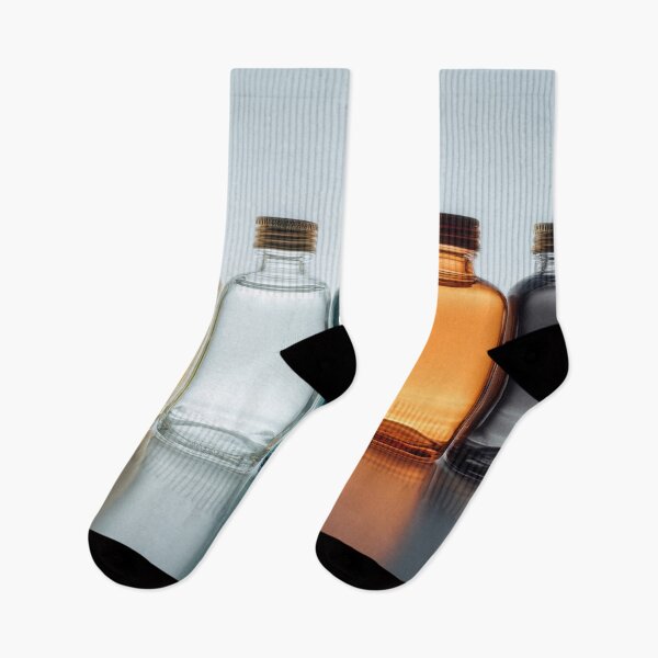 Item preview, Line of colorful glass bottles designed and sold by anytka.