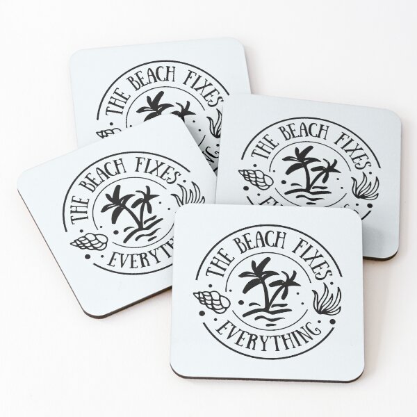 Item preview, The Beach Fixes Everything Apparel and Home Decor designed and sold by Compass and a Camera.