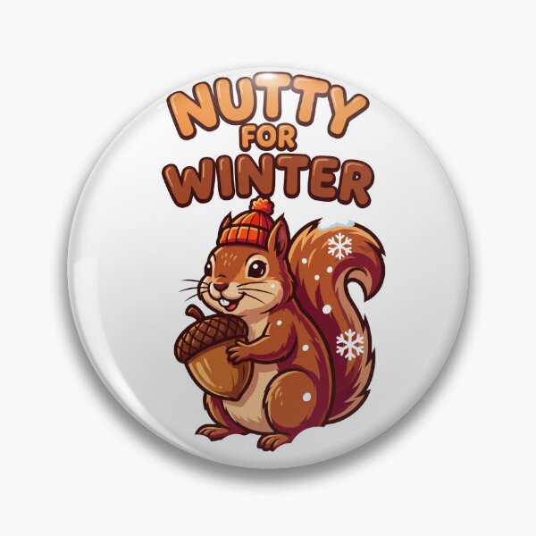 Item preview, NUTTY FOR WINTER Cute Squirrel designed and sold by Quillway.