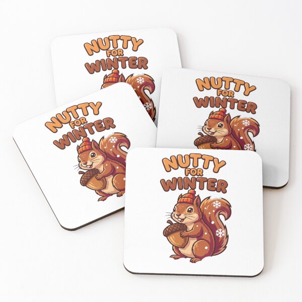 Item preview, NUTTY FOR WINTER Cute Squirrel designed and sold by Quillway.