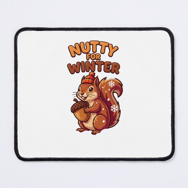 Item preview, NUTTY FOR WINTER Cute Squirrel designed and sold by Quillway.
