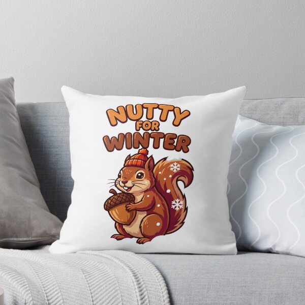 Item preview, NUTTY FOR WINTER Cute Squirrel designed and sold by Quillway.