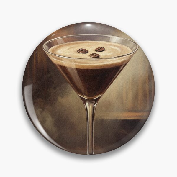 Item preview, ESPRESSO MARTINI WAKE UP AND DANCE Vintage 1950s Nightclub Cocktail Poster designed and sold by Cozy-Old-Pub.