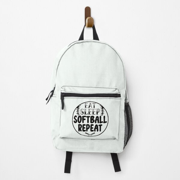 Item preview, Eat, Sleep, Softball, Repeat - Apparel & Home Decor designed and sold by Compass and a Camera.