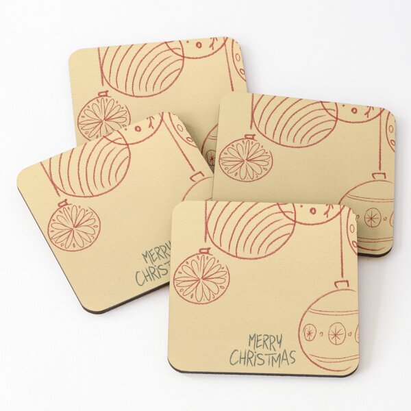 Item preview, Merry Christmas (yellow version) designed and sold by Gigishopping.