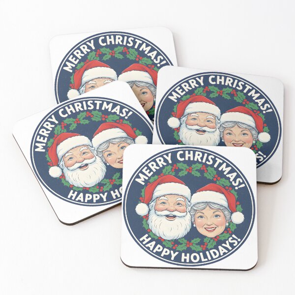 Item preview, Santa and Mrs Claus Holiday Greetings designed and sold by ReykorShop.