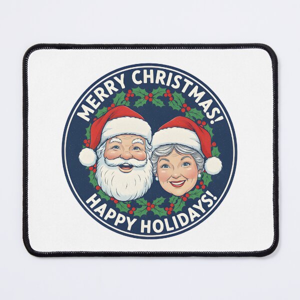 Item preview, Santa and Mrs Claus Holiday Greetings designed and sold by ReykorShop.