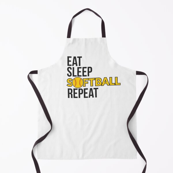 Item preview, Eat, Sleep, Softball, Repeat - Apparel & Home Decor designed and sold by Compass and a Camera.