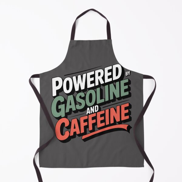 Item preview, Powered by Gasoline and Caffeine designed and sold by Print-Panda.