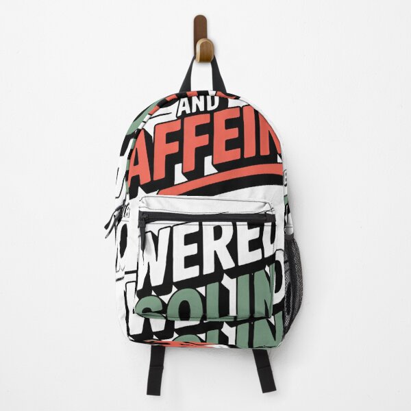 Item preview, Powered by Gasoline and Caffeine designed and sold by Print-Panda.