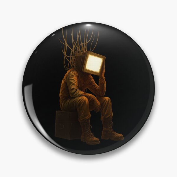 Item preview, The Monitor-Headed Lone designed and sold by zuzzelek44.