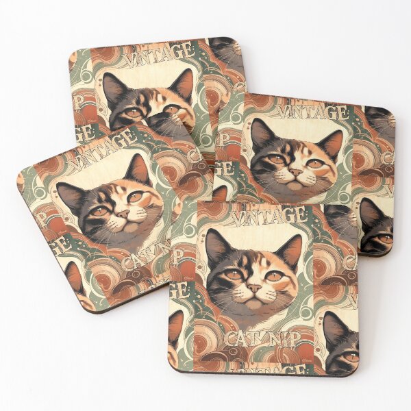 Item preview, CAT NIP VINTAGE designed and sold by artfu.