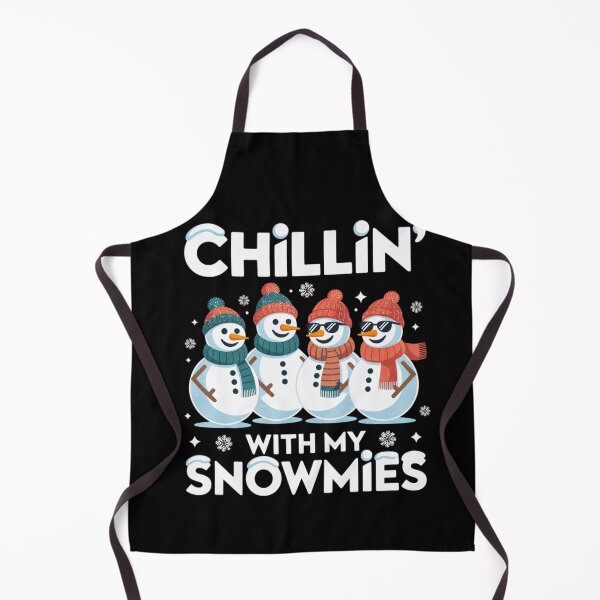 Item preview, Chillin’ With My Snowmies Funny Christmas Snowmen designed and sold by FreshVibe Prints.