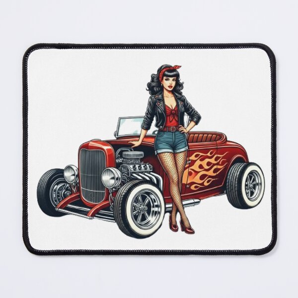 Item preview, "Retro Glamour: Charm and Audacity of Pin-Ups” designed and sold by CHRIST5000.