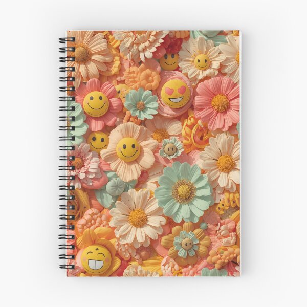 Item preview, Happy Flower Collage – Dopamine Aesthetic Floral Design designed and sold by QubZone.