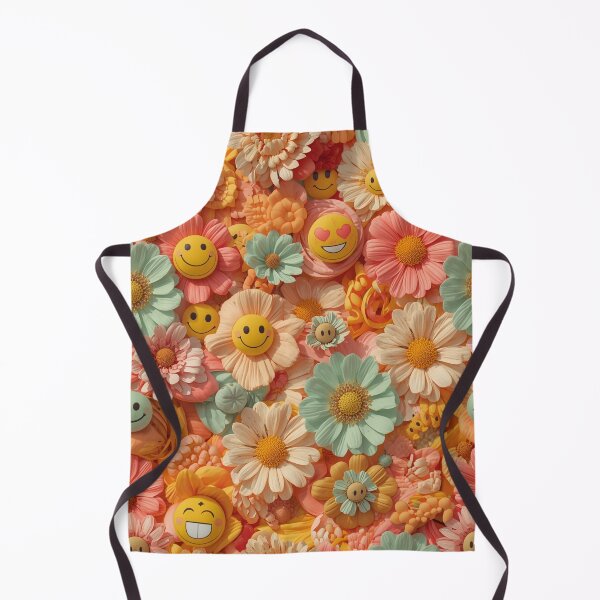 Item preview, Happy Flower Collage – Dopamine Aesthetic Floral Design designed and sold by QubZone.