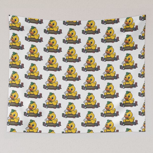 Item preview, Casino Rubber Duck Cute Gambling Design designed and sold by MonkiFlipp.