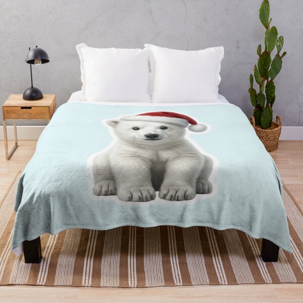 Item preview, Cute polar bear baby in a snowy setting designed and sold by DAGHO.