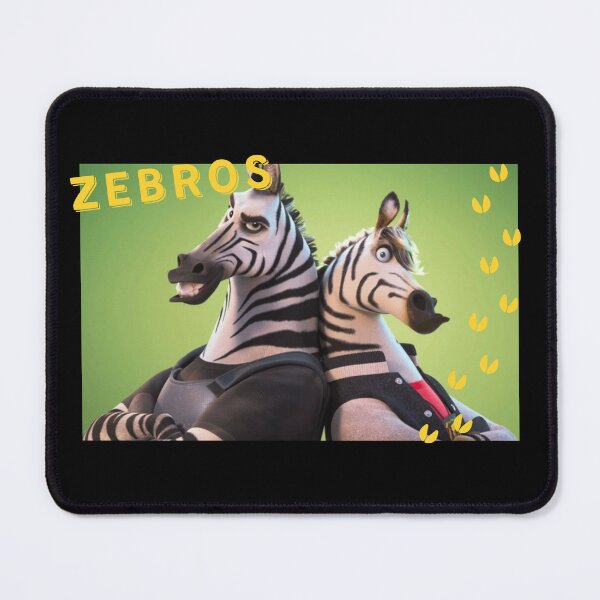 Item preview, Zootopia Zebras - Gene Zebraxton and Gene Zebrowski (black & white) designed and sold by YonderAndBeyond.