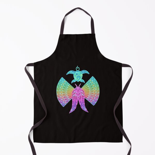 Item preview, Neon Tribal Turtle Feather Mandala designed and sold by Color for Balance .