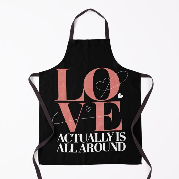 Item preview, Love Actually Is All Around Romantic Quote Design designed and sold by FreshVibe Prints.