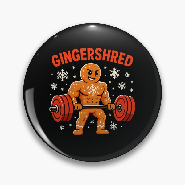 Item preview, Sweet Gains  | Funny Gingerbread Christmas Workout T-Shirt designed and sold by DailyDrivesct.