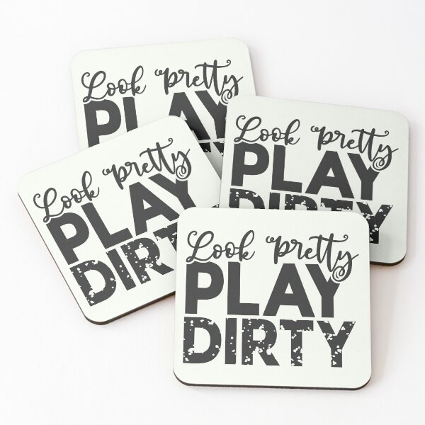 Item preview, Look Pretty, Play Dirty: Softball Apparel and Home Decor designed and sold by Compass and a Camera.