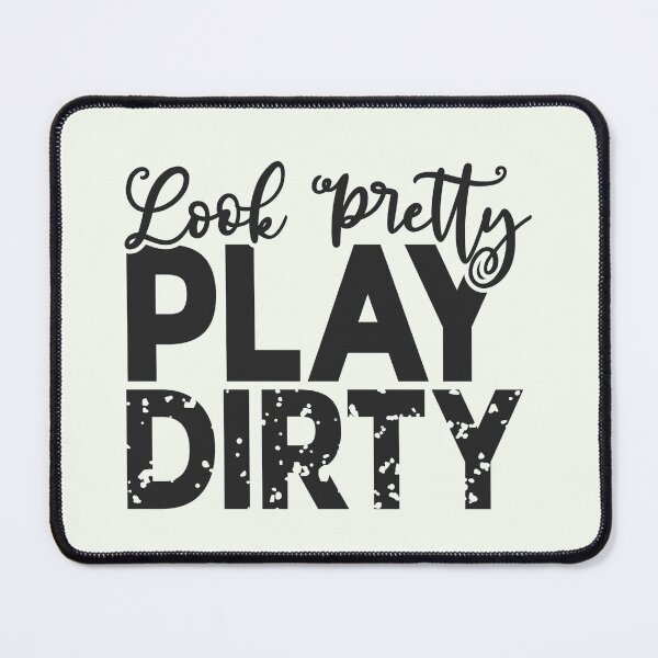Item preview, Look Pretty, Play Dirty: Softball Apparel and Home Decor designed and sold by Compass and a Camera.