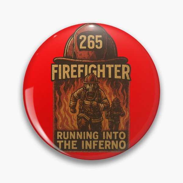 Item preview, RUNNING FIREFIGHTER designed and sold by HaarlemPinupParadise.