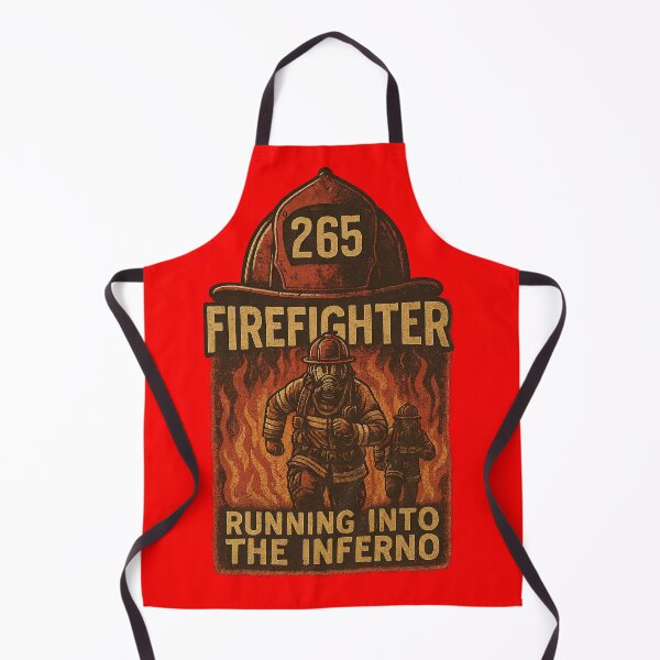 Item preview, RUNNING FIREFIGHTER designed and sold by HaarlemPinupParadise.
