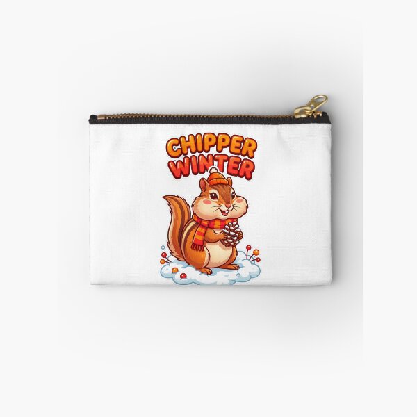 Item preview, CHIPPER WINTER Cute Chipmunk designed and sold by Quillway.