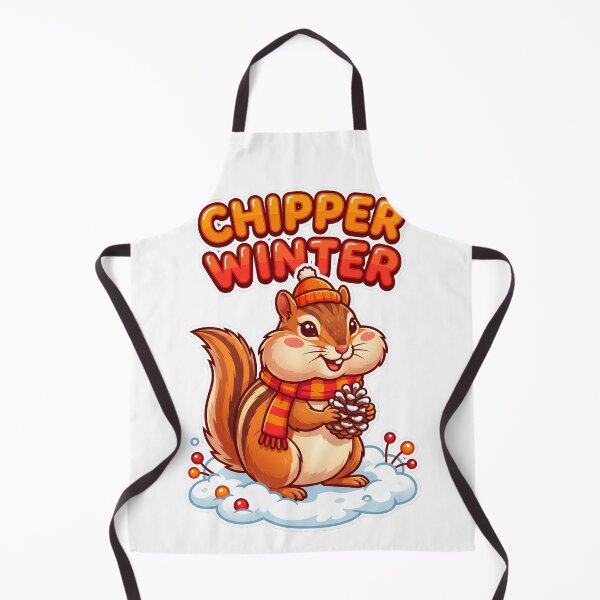 Item preview, CHIPPER WINTER Cute Chipmunk designed and sold by Quillway.