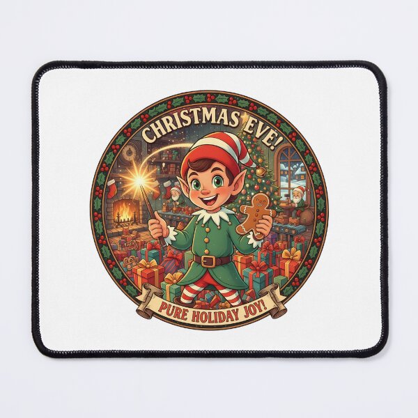 Item preview, Merry Christmas Eve Workshop Joy designed and sold by ReykorShop.