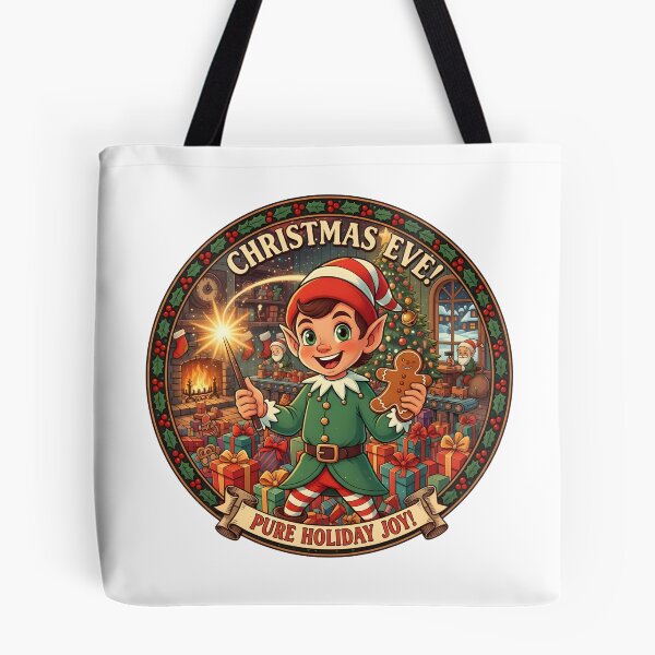 Item preview, Merry Christmas Eve Workshop Joy designed and sold by ReykorShop.